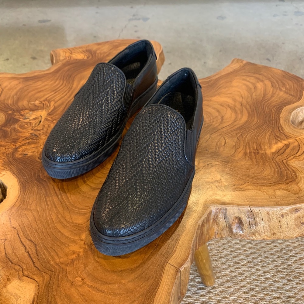 Black Slip Ons by J. Lindberg